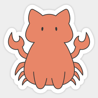 Cancer Cat Zodiac Sign Sticker